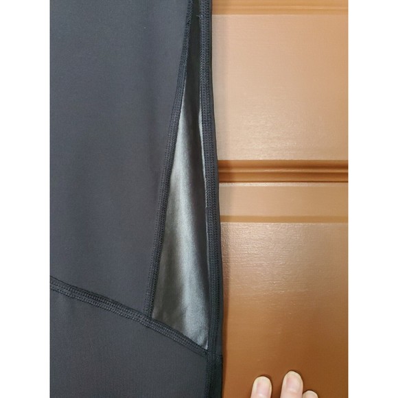 Neon Sweets Womens Black Yoga Pants no pockets Size Medium Highrise - Picture 2 of 5